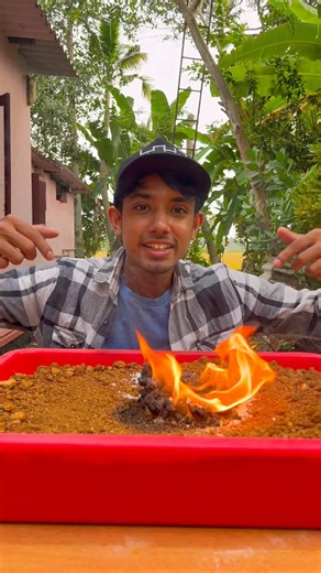 Watch This Tiny Flame Turn Into a Giant Black Snake! 😱🔥