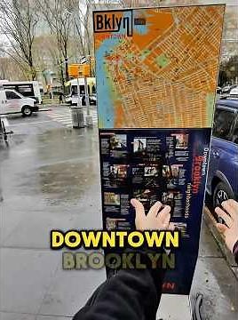 NYC RAIN: A Moody POV Walk in Downtown Brooklyn (ASMR, City Sounds)