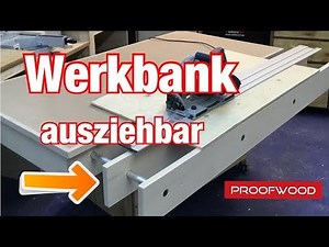 ‼Workbench MFT Multifunctional workbench with EXTRA! Sawtable, Clampingtable