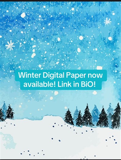 Winter Digital Paper now available! Link in Bio! #goodnotesplanner #digitalplanningcommunity #digitalproducts #etsyshop
