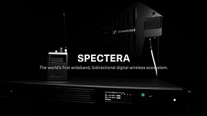 Innovation sounds like this 💥 #Spectera is the world's first wideband, bidirectional #wireless ecosystem. Featuring up to 64 channels in a single unit, full remote control, and bodypacks that manage both in-ear monitor & mic/line signals simultaneously — Spectera harnesses the power of Sennheiser #WMAS innovation to give audio engineers the future of professional wireless audio. Learn more ➡️ https://bit.ly/3XAmOdT | Sennheiser