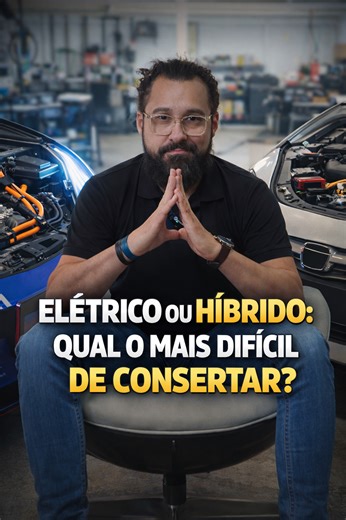 🔧⚡ Elétrico ou híbrido: qual é mais difícil de consertar? Aqui no nosso treinamento está rolando uma disputa prática! 🚗🔋 Equipe 1: Já finalizou o reparo de um BMW Série 3 elétrico, que apresentava um curto no carregador. O problema chegou a derreter a tomada, comprometendo o fusível e parte dos componentes eletrônicos. Após análise detalhada e troca de peças, o carro ficou zerado. 💪 Equipe 2: Ainda está quebrando a cabeça com um Ford Fusion híbrido, mas em breve consertam também! 💡 Aqui no 