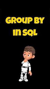 Group By statement in SQL 😍 #education #sql #groupby