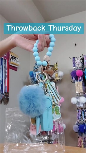 Throwback Thursday! We're going back to the very first keychains I released. My blue pineapple safety keychain starting selling so fast! I thought for sure it'd be my first sold out design. Jokes on me..it wasn't! My Lola keychain was. But that hasn't stopped this self-defense keychain from being a crowd favorite! #shopsmall #safetyfirst #selfdefensekeychain #safetykeychain #throwbackthursday