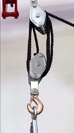 HOIST PULLEY SYSTEM #hoist #lifting #yatointo#pulley