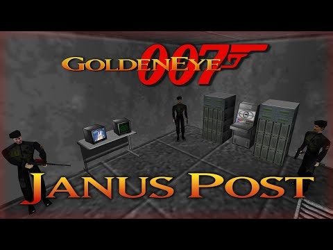 GoldenEye 007 N64 - Janus Post - 00 Agent (Custom level)