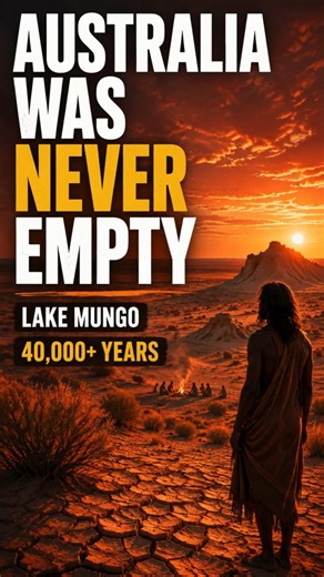Australia was never empty #lakemungo #aboriginalhistory #australianhistory