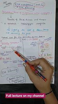 RNA interference#medical#biotechnologyanditsapplications#class12biology#cbse#neet2026#pestcontrol