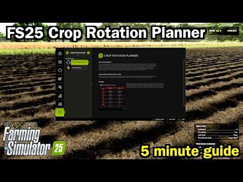 FS25 Crop Rotation Guide | A Short Guide To This New Mod