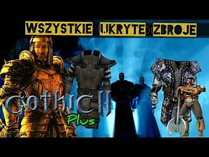 Wszystkie UKRYTE ZBROJE - Gothic 2 Plus