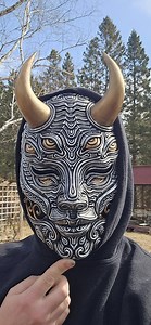Demon Mask 1 - Etsy