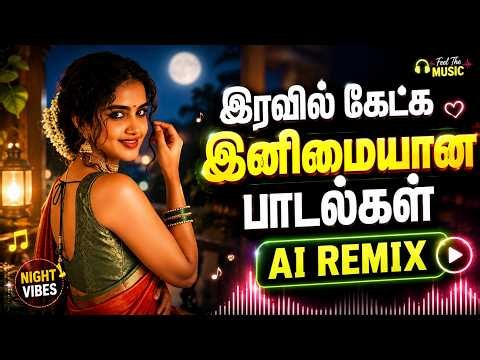 இரவில் கேட்க இனிமையான பாடல்கள் 🌙 | AI REMIX | Night Love Songs Tamil | Tamil Melody Hits 2026