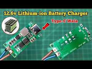 3S-4A 12.6V Type C 18650 Polymer Lithium ion Charger!