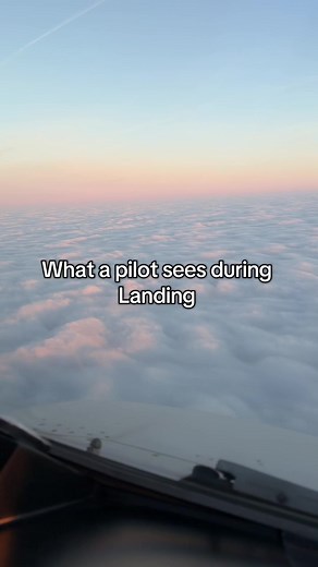 Experiencing a Pilot's View During Landing