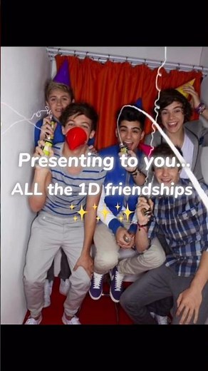 Presenting you all the 1d friendships✨ #onedirection #1dforever #1dreunion