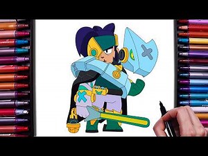 How to Draw Mamushi Kenji From Brawl Stars | Kenji New Skin | Starr Force