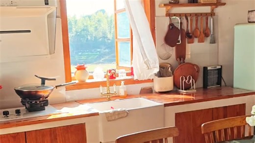 不到3000，爆改农村田园风厨房 本期分享改造中设计初衷和遇到的困难