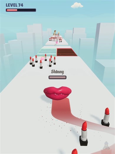 Lips Makeover Run Level 74, Best Cool Game For (Android, iOS) #shorts #foryou #mobilegame #게임