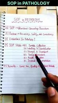 Lab technician Job interview to SOP in Pathology #reels #medical #health #doctor