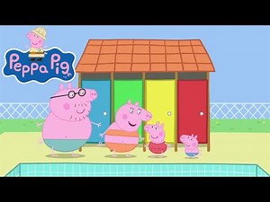 Peppa Visits the Swimming Pool | Travel with Peppa