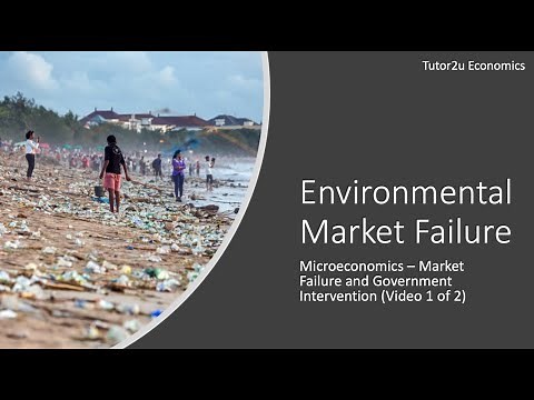 Economics of Environmental Market Failure - A Level and IB Economics