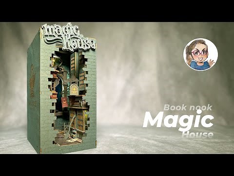 How To Build A DIY Magic House Book Nook That's Just Awesome by Rolife
