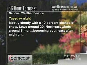 My Weather Star XL Weatherscan Local Emulator
