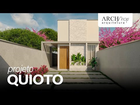 Projeto Quioto, Planta Pronta de Casa com 60 metros
