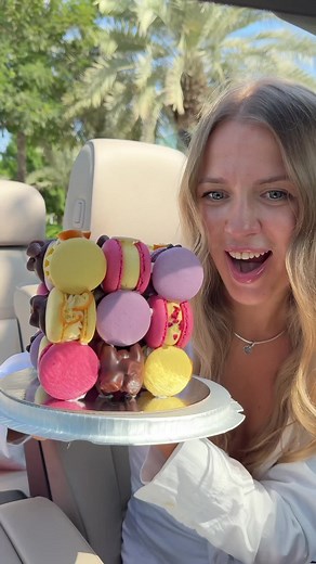 Colorful and Delicious Macarons in Dubai | Cube Macarons Review