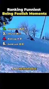 Ranking Funniest Being Foolish Moments 🤡 #funny #memes #funniestmoments #shorts #funnyfails