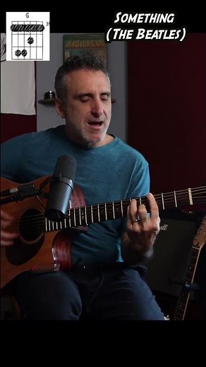 Something by the Beatles with chord charts #shorts