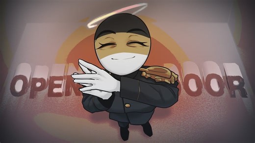 【Countryhumans/Cityhumans】Open the door meme