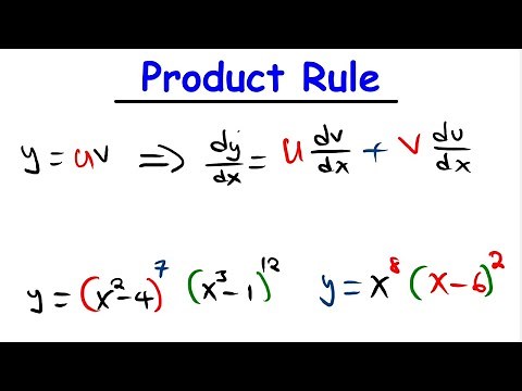 Product Rule - Calculus