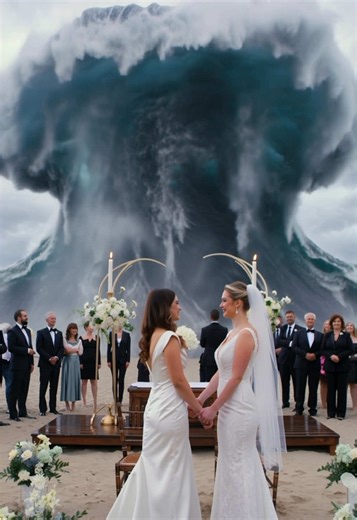 Part 4 | Shocking footage from a wedding 👰🏻‍♀️👰🏼 #津波 #tsunami #bigwaves #ocean #beach #wedding
