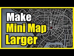 How to Make your Mini Map larger in GTA 5 Online (Fast Tutorial)