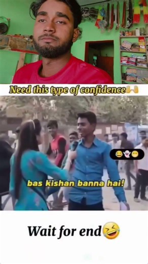 Confidence Toh Dekho! 🤔 | Reaction Comedy" 😂 .. #shorts #viral #funny #comedy