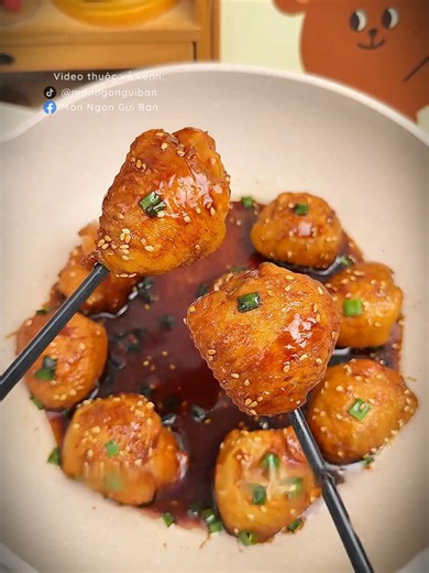 Cánh gà nhồi chả tôm sốt Coca, ăn một miếng là hết dĩa #nauancungtiktok #mónngonmỗingày #learnontiktok #mónngon #monngon #nauan #fyp