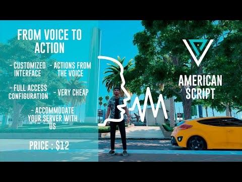 FIveM Voice To Chat SCRIPT / American Script / PAID Economic