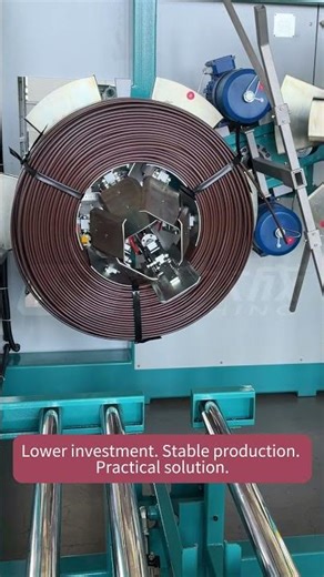 Watch This Drip Irrigation Pipe Winder Automatically Change Coils 🔄