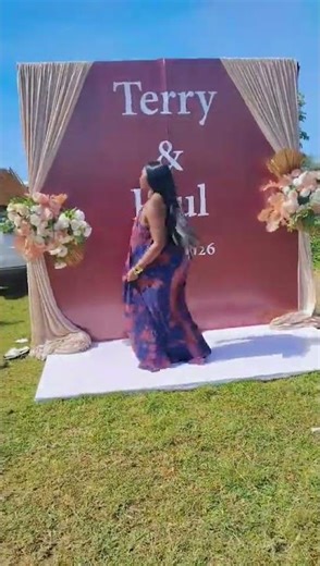 The bride after seeing 10 cows, PAUL AND TERRY TRADITIONAL WEDDING.NYOMBO CEREMONY