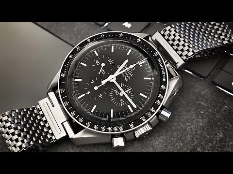 The Forstner Komfit "JB" Mesh Watch Band for Omega Speedmaster