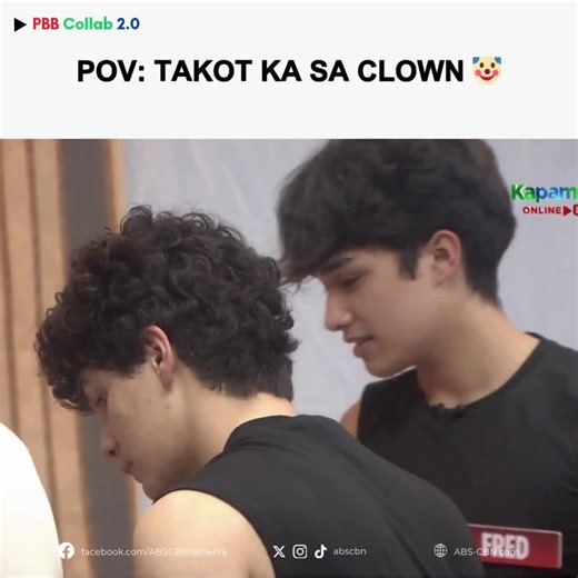 ABS-CBN on Instagram: "Ikaw, may kilala ka rin bang takot sa clown? 😱 #PBBCollab20FranSethVisit"