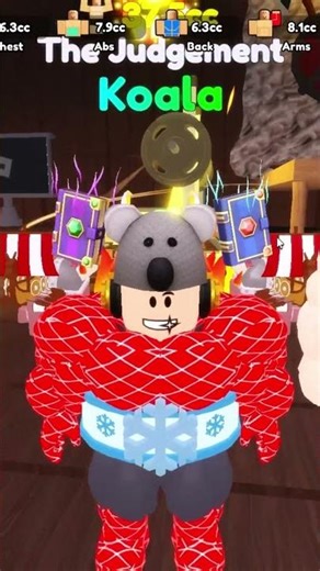 BIGGEST RANK BOOST in Gym Star Simulator! #roblox #robloxgames #robloxshorts