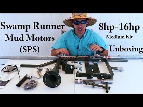 S1E2: Unboxing SPS Swamp Runner Mud Motors 8hp-16hp Medium Kit