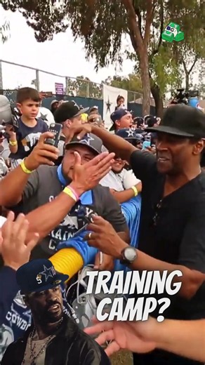Denzel Washington is a Dallas Cowboys fan