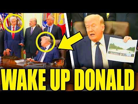 Handlers Try To Wake Up Trump As Live Health Collapse Disturbs World