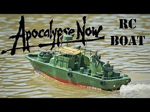 RC Model of the Boat From 'Apocalypse Now'