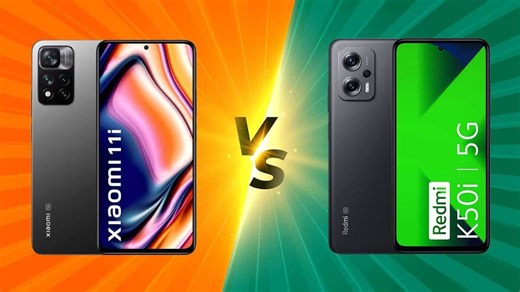Xiaomi 11i 5G Vs Redmi K50i: Design, Features, Price Compared