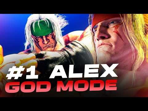 SF6 ▰ #1 ALEX Goes Complete GOD MODE ▰ STREET FIGHTER 6 High Level Gameplay
