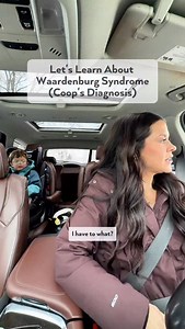 It’s been a minute since we talked about Waardenburg syndrome, which is Coop’s diagnosis. Now that he’s old enough to understand it, he requested a car chat about it. Waardenburg Syndrome affects about 1 in 40,000 people. It can affect pigment and impact hearing. For Coop, it’s the reason behind his white hair streak and unbelievably blue eyes, as well as his deafness. There are 4 types of Waardenburg and 6 known gene associations (likely more that haven’t been discovered). Genetic testing didn’